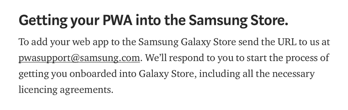 Screenshot of a text from the above linked article with instructions from Samsung store.